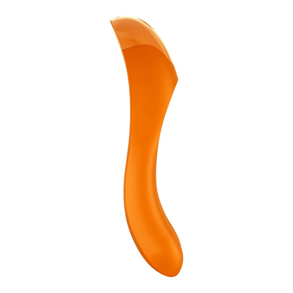 Candy Cane - Vibrator pentru deget, portocaliu - detaliu 2