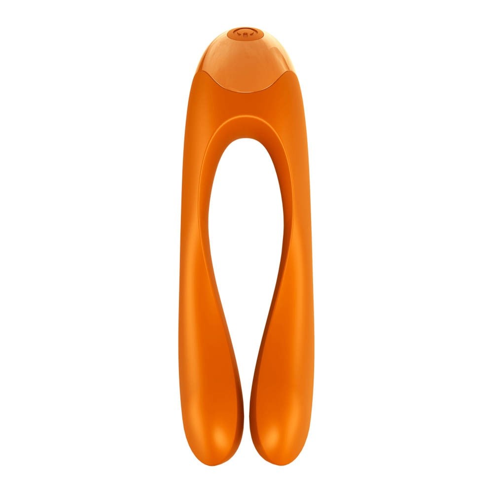 Candy Cane - Vibrator pentru deget, portocaliu - detaliu 4