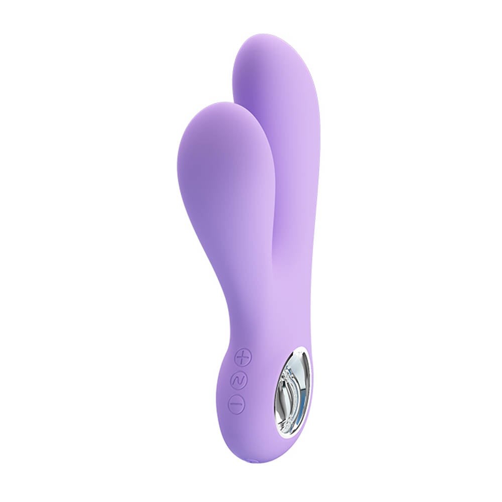 Canrol - Vibrator iepuraș, mov, 17 cm - detaliu 5