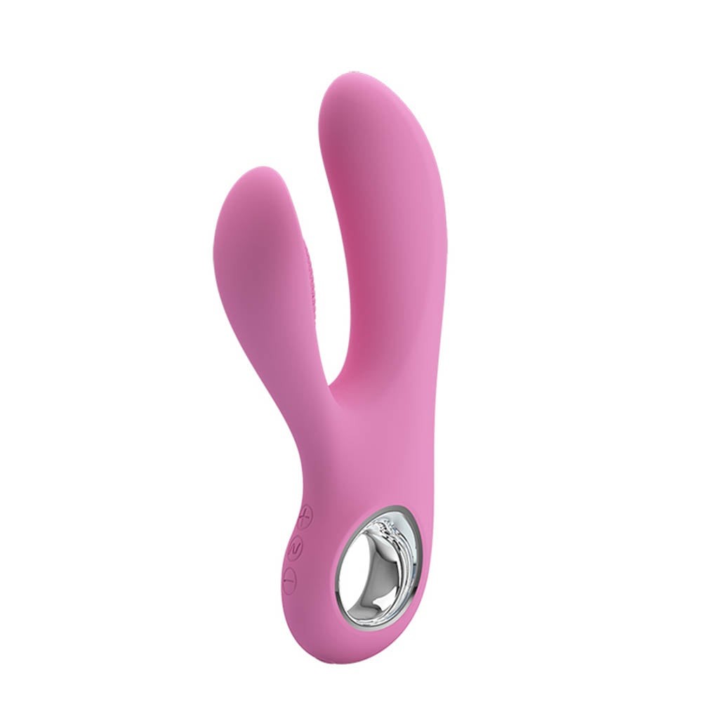 Canrol - Vibrator iepuraș, roz, 17 cm - detaliu 4