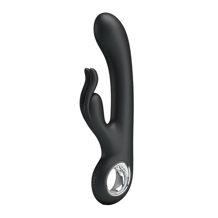 Carina - Vibrator iepuraș, negru, 19 cm - detaliu 3