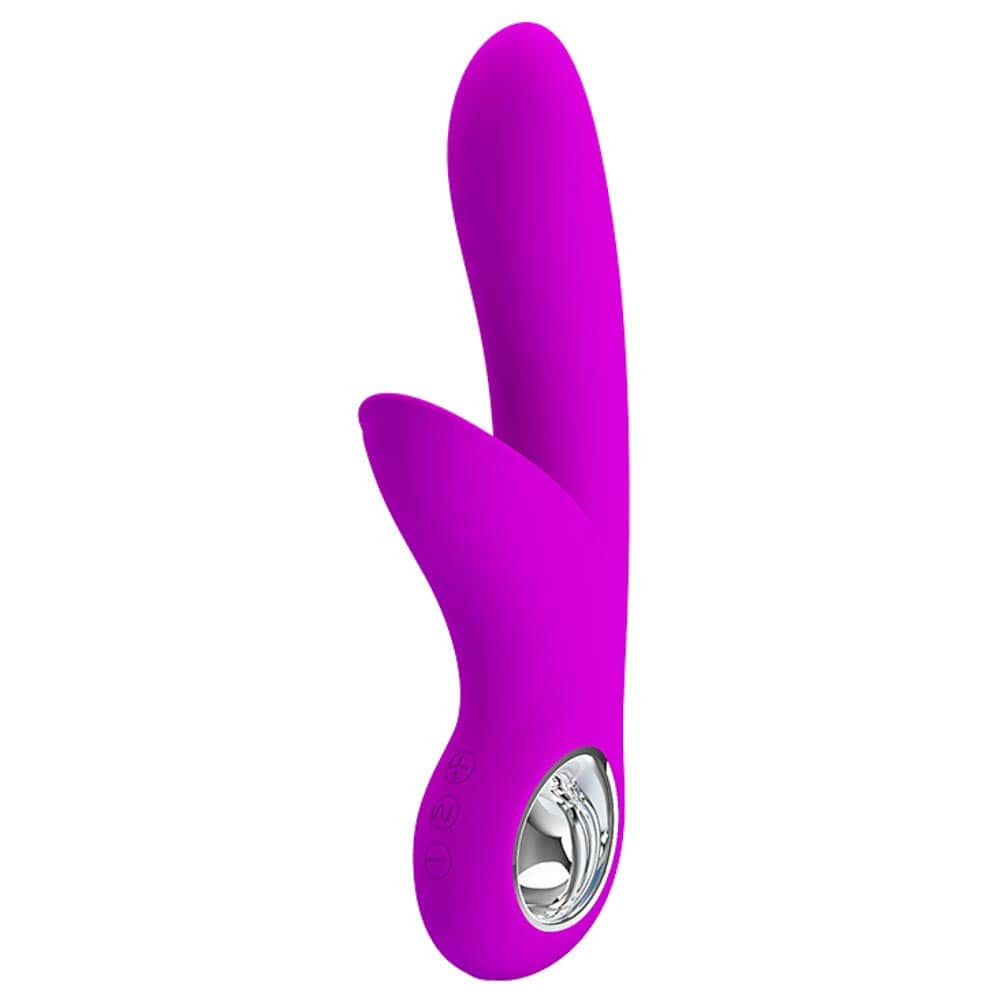 Carol - Vibrator iepuraș, fuxia, 16.5 cm - detaliu 2