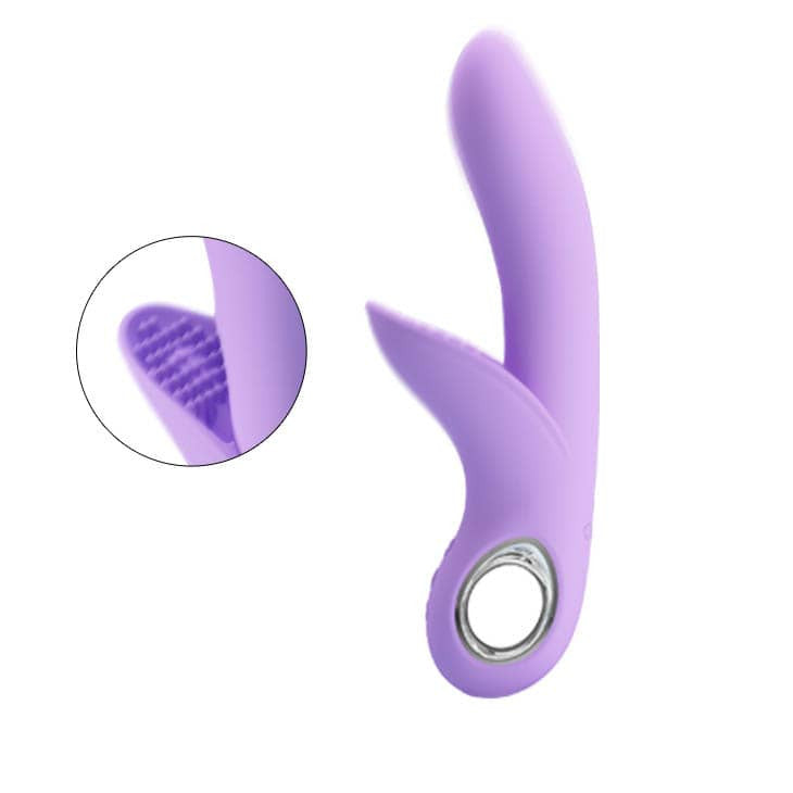Carol - Vibrator iepuraș, mov, 16.5 cm - detaliu 5