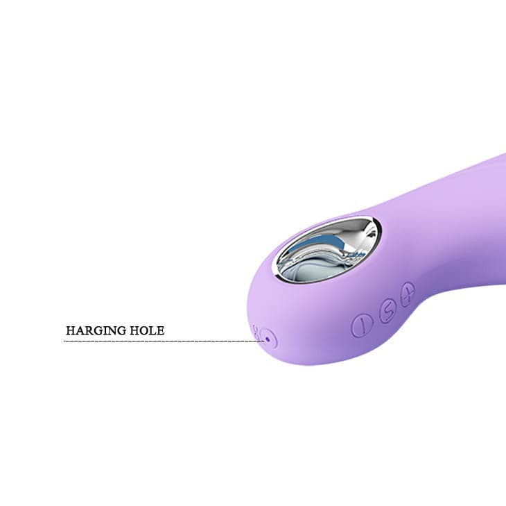 Carol - Vibrator iepuraș, mov, 16.5 cm - detaliu 6