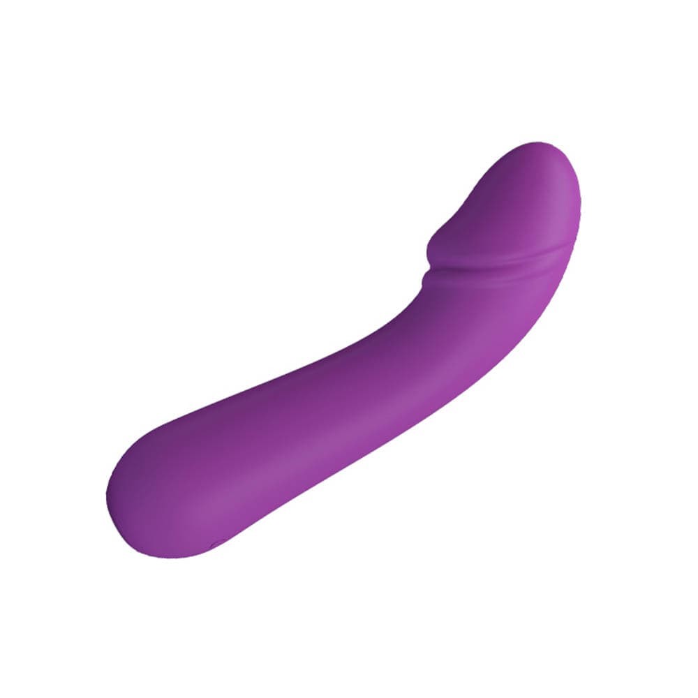 Cetus - Vibrator realist, mov, 15 cm - detaliu 3