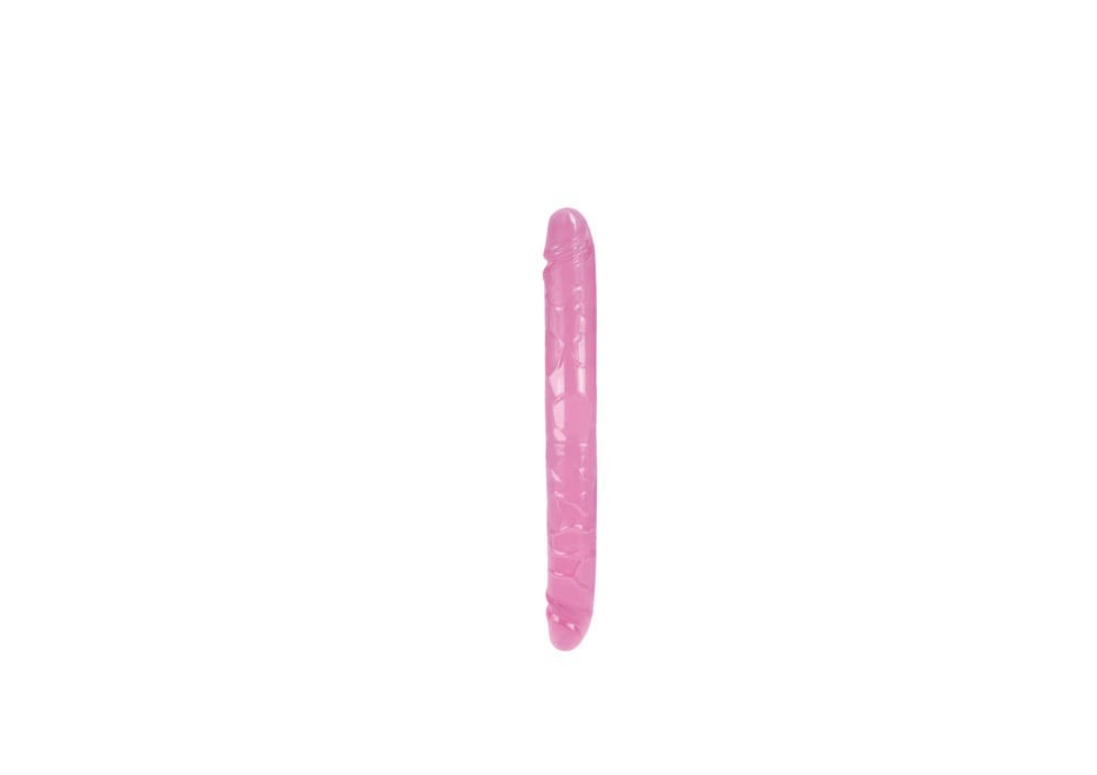 Charmly Pliable Double Dong - Dildo Dublu Roz, 33 cm