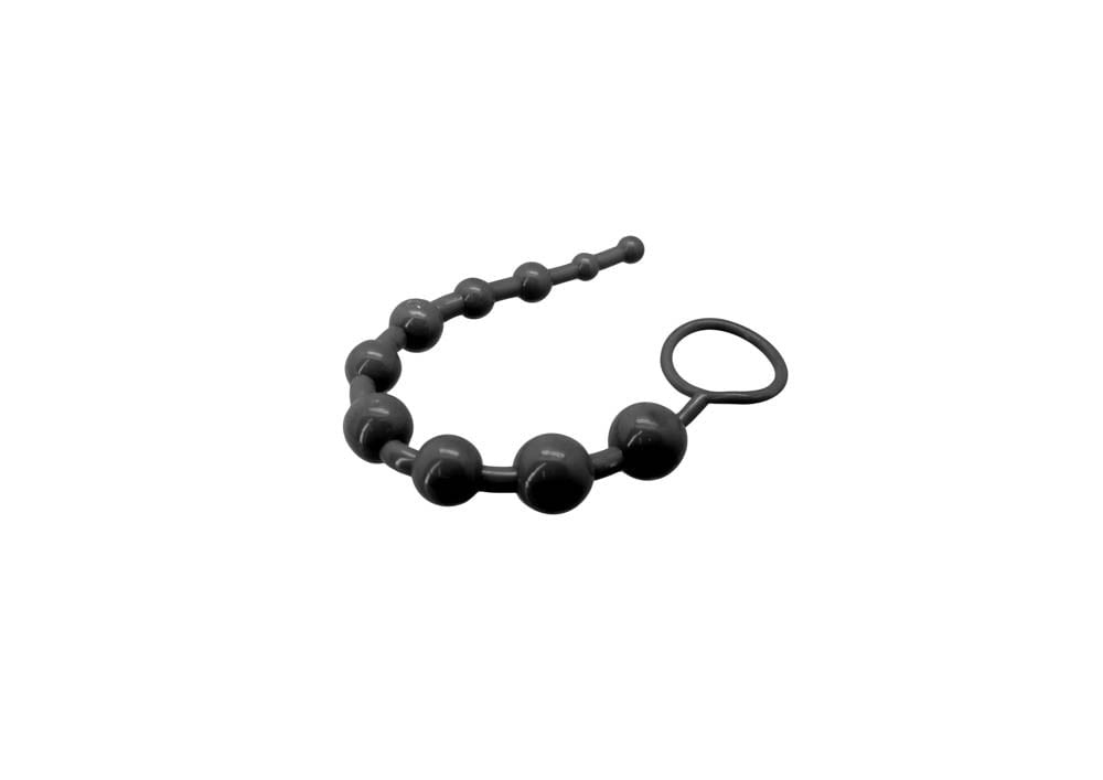 Charmly Super 10 - Bile anale negru, 27 cm - detaliu 1