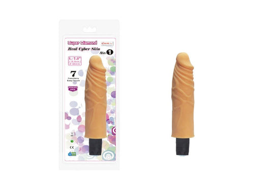 Charmly Super Diamond - Vibrator realist, 18.5 cm - detaliu 2