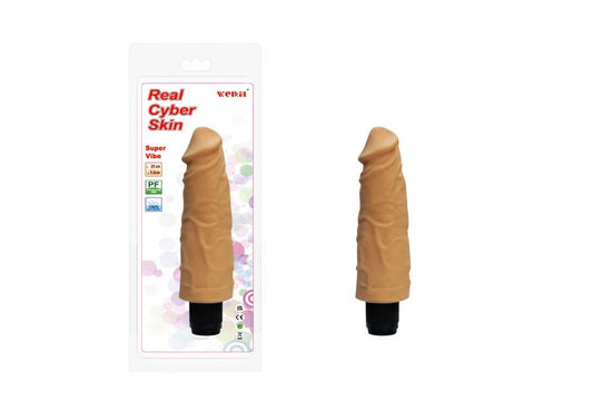 Charmly Super Vibe - Vibrator realist, 23 cm - detaliu 2