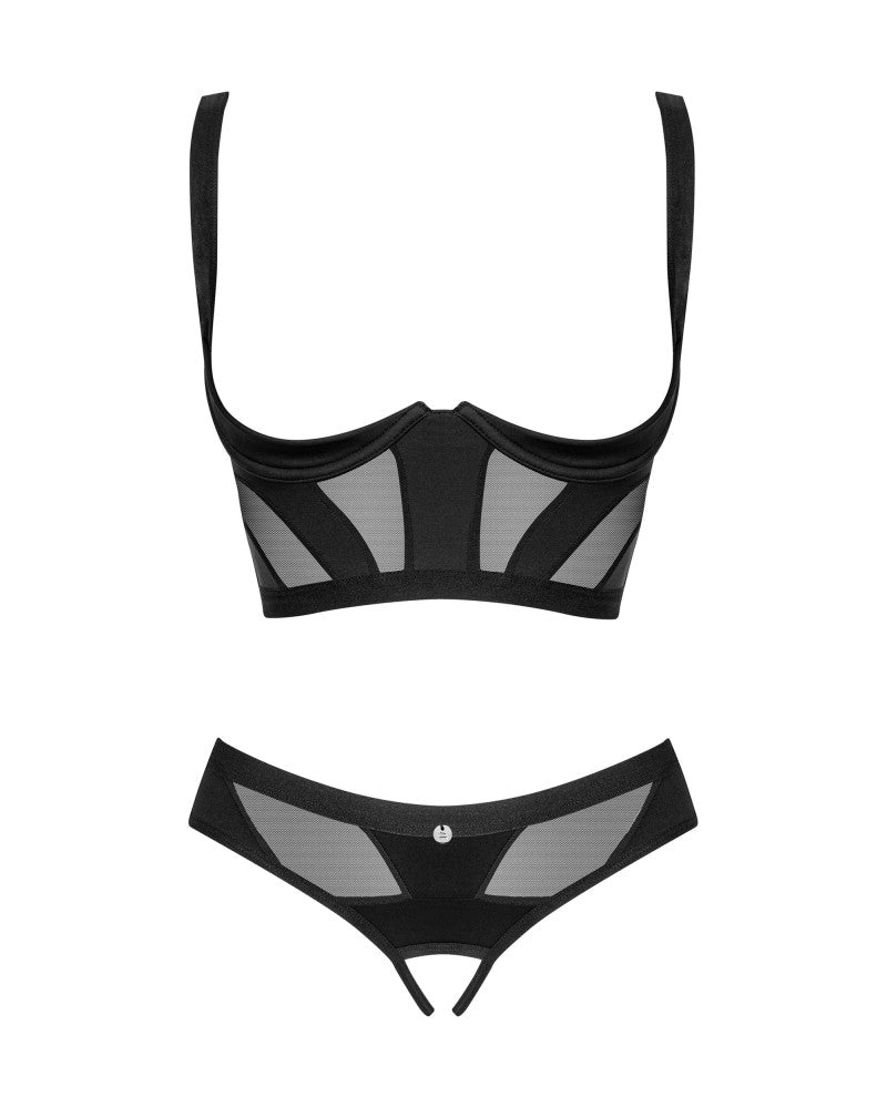 Chic Amoria 2-pcs crotchless set M/L - detaliu 6