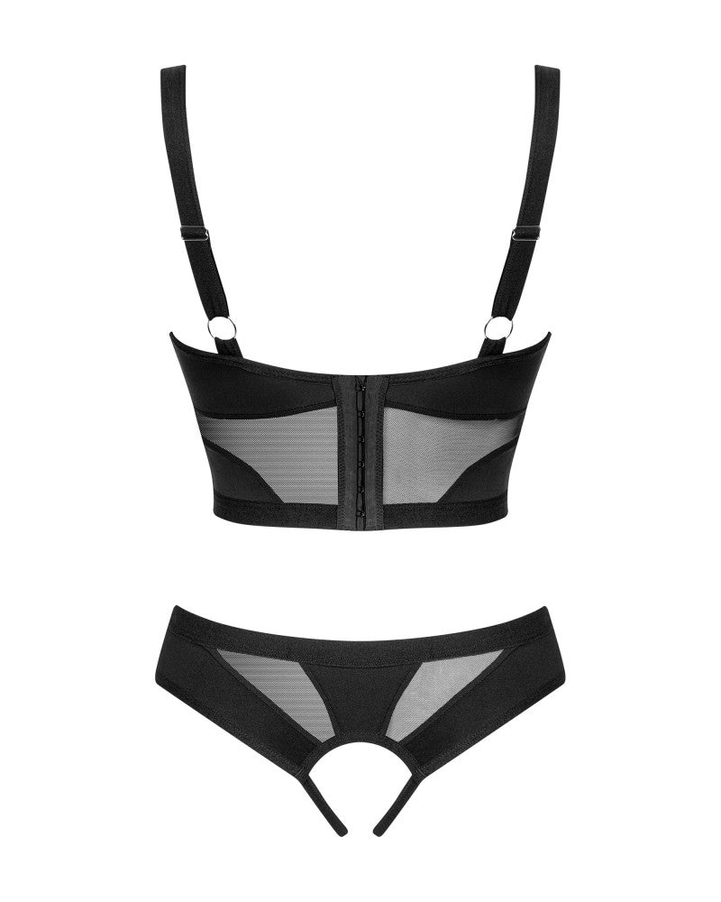 Chic Amoria 2-pcs crotchless set M/L - detaliu 7