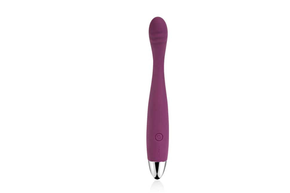Cici - Vibrator din silicon, mov, 18.2 cm - detaliu 2