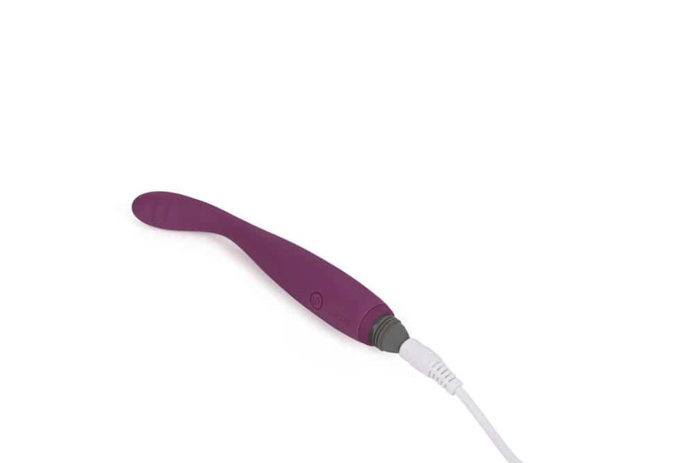 Cici - Vibrator din silicon, mov, 18.2 cm - detaliu 3
