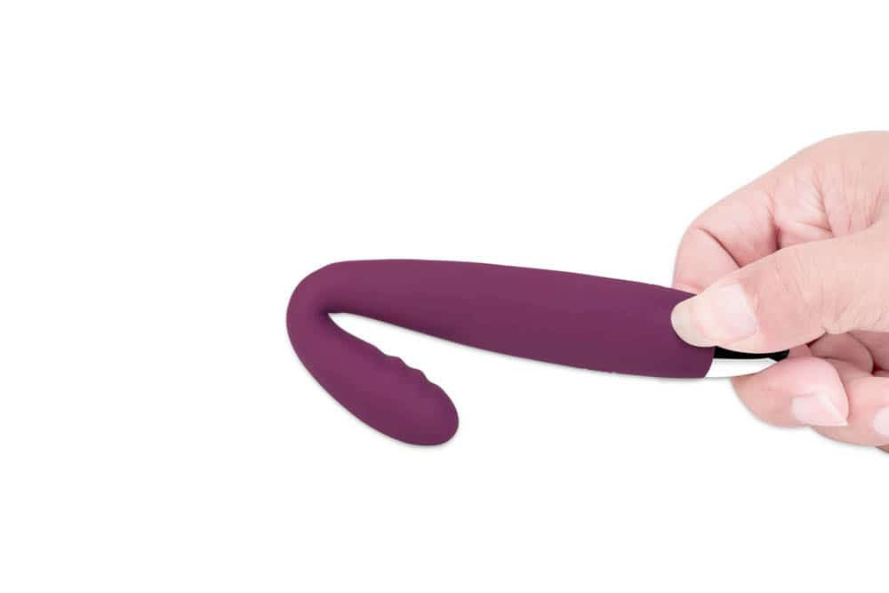 Cici - Vibrator din silicon, mov, 18.2 cm - detaliu 7