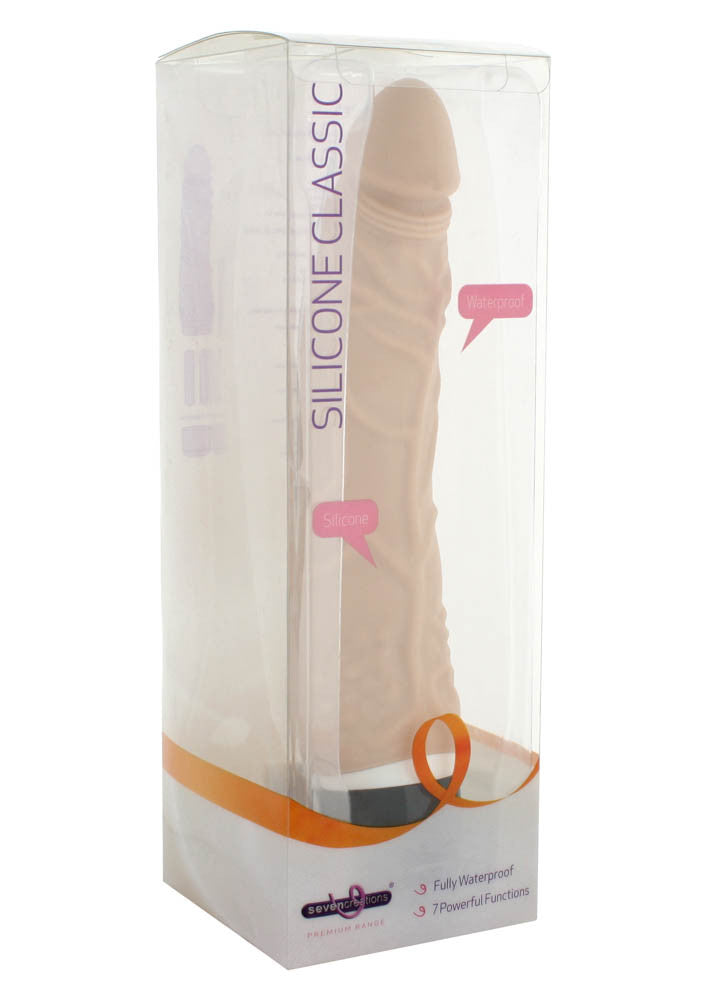 Classic Slim - Vibrator realist, 21 cm - detaliu 4