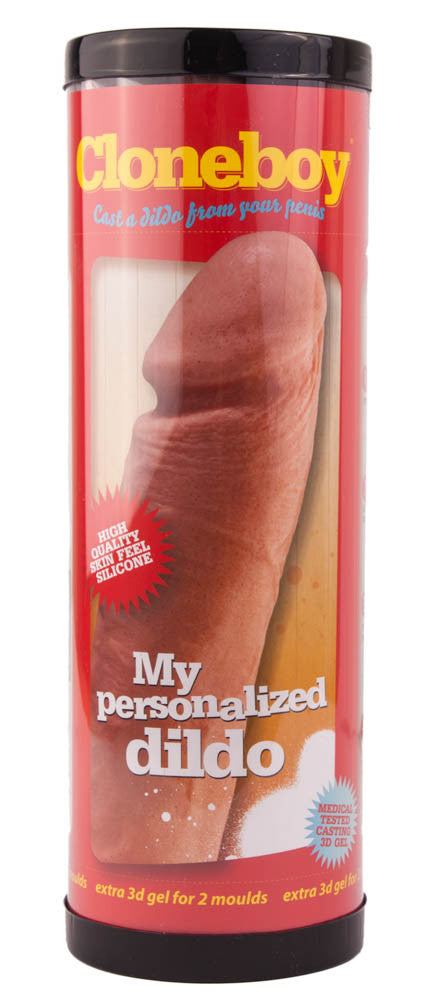 Cloneboy - Kit dildo, crem, 15 cm - detaliu 1