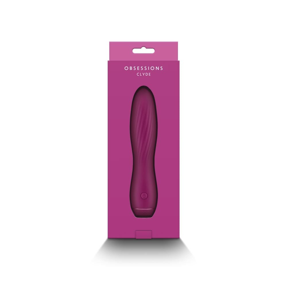 Clyde - Vibrator punct G, mov, 17.2 cm - detaliu 1