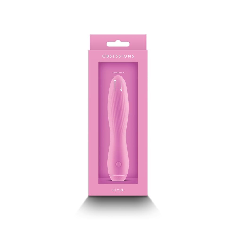 Clyde - Vibrator punct G, roz, 17.2 cm