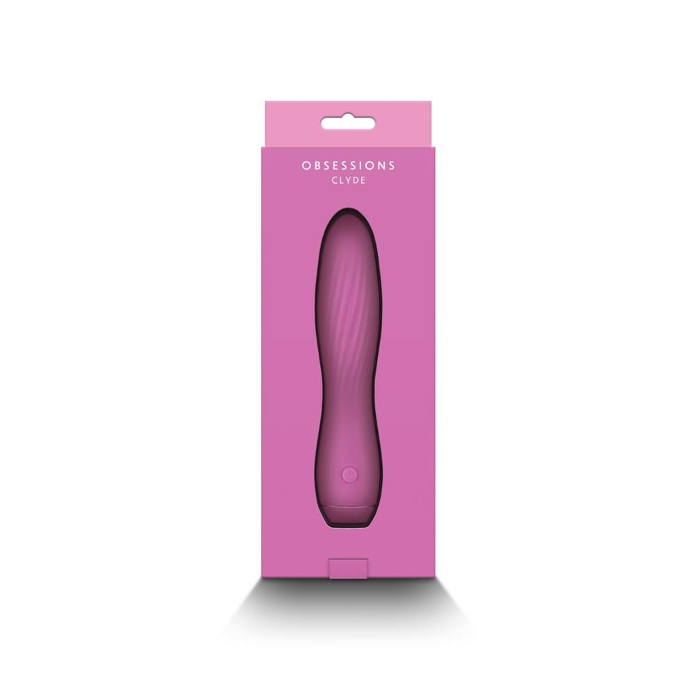 Clyde - Vibrator punct G, roz, 17.2 cm - detaliu 1