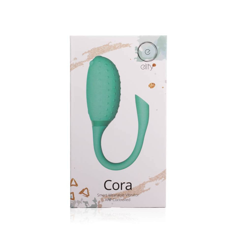 Cora - Ou vibrator cu aplicație, 21 cm