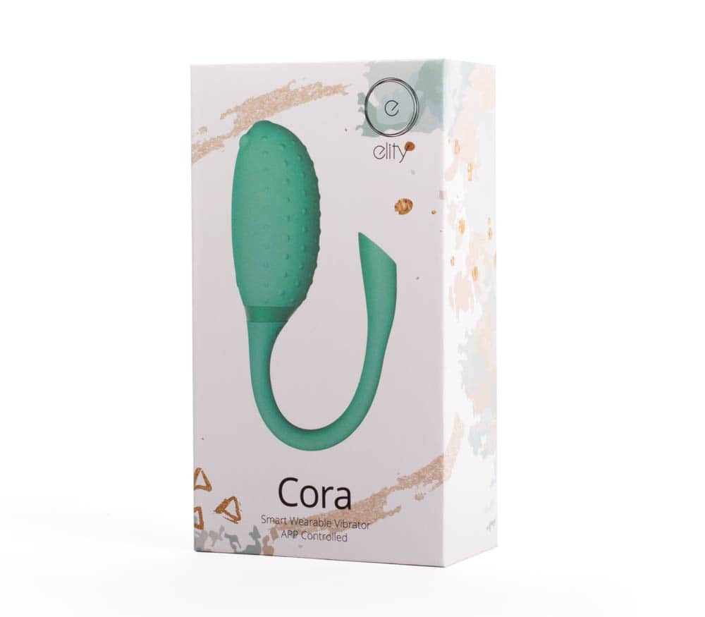 Cora - Ou vibrator cu aplicație, 21 cm - detaliu 5
