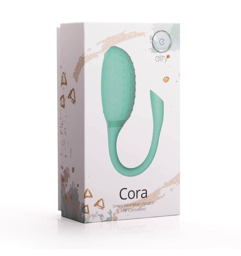 Cora - Ou vibrator cu aplicație, 21 cm - detaliu 7