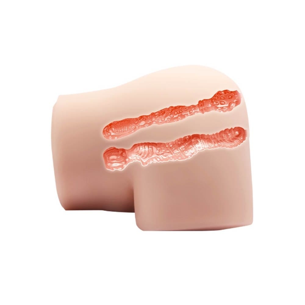 Crazy Bull Vagina and Anal - Masturbator Realistic cu Fund si Vagin, 19x13 cm - detaliu 3