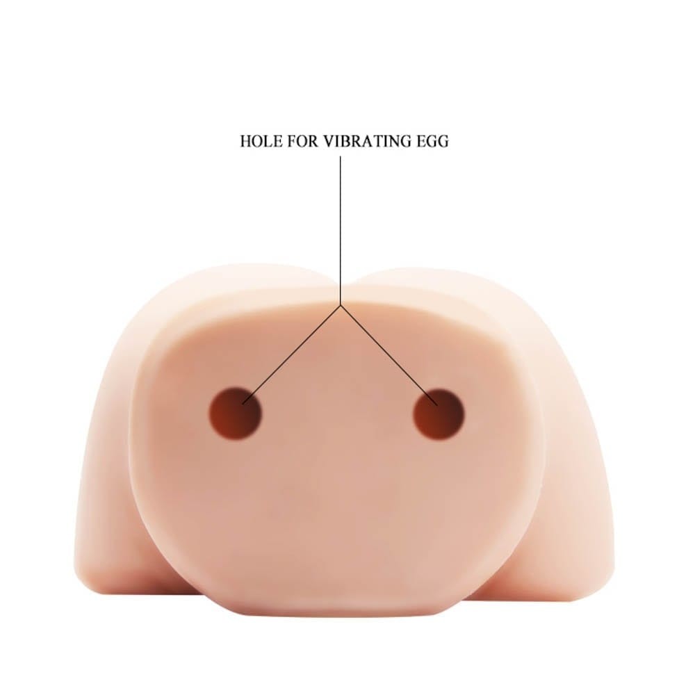 Crazy Bull Vagina and Anal - Masturbator Realistic cu Fund si Vagin, 19x13 cm - detaliu 4