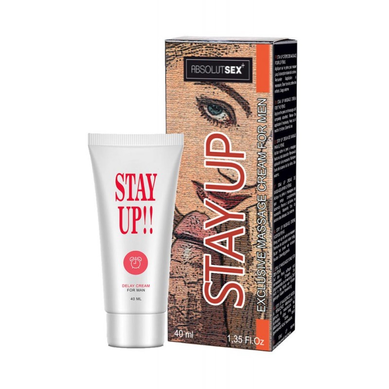 STAY UP DELAY - Cremă pentru Ejaculare Precoce 40 ml