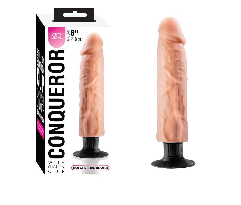 Cuceritorul 8" - Vibrator Realistic Multi-Speed, 20x5 cm
