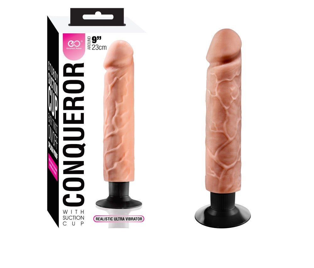 Cuceritorul 9" - Vibrator Realistic Multi-Speed,