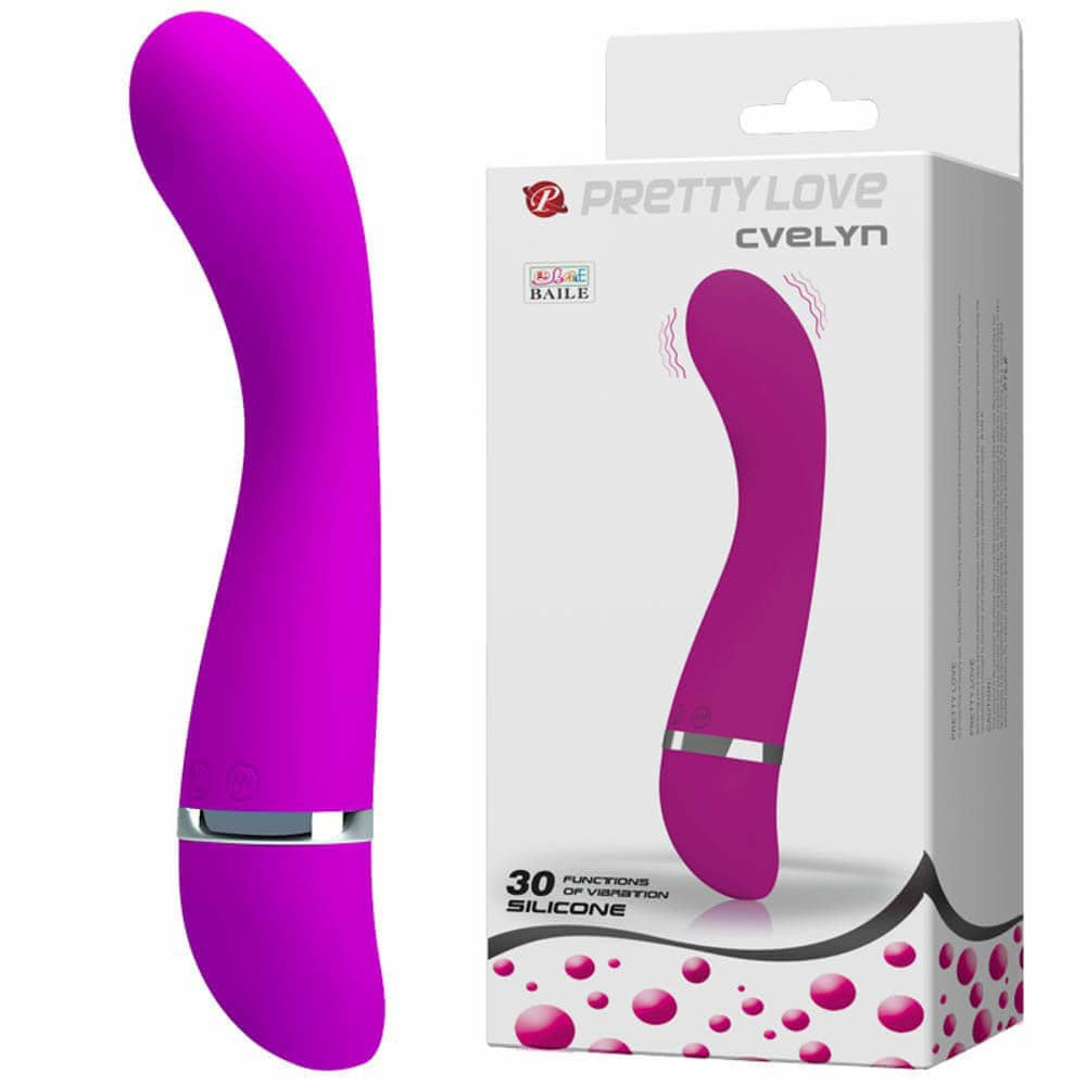 Cvelyn - Vibrator pentru punctul G, 19 cm - detaliu 4