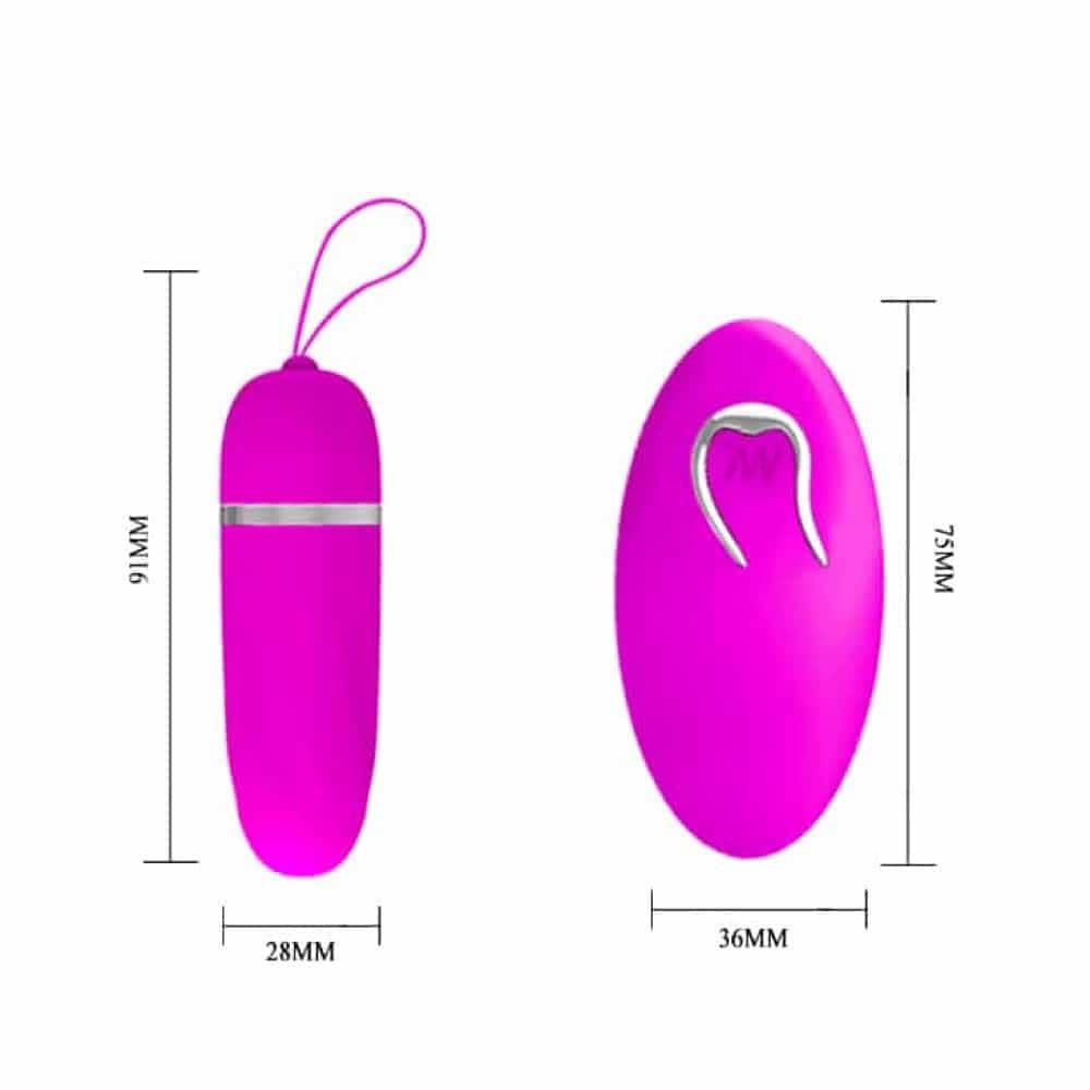 Debby - Ou vibrator cu telecomandă, 9.1 cm - detaliu 2