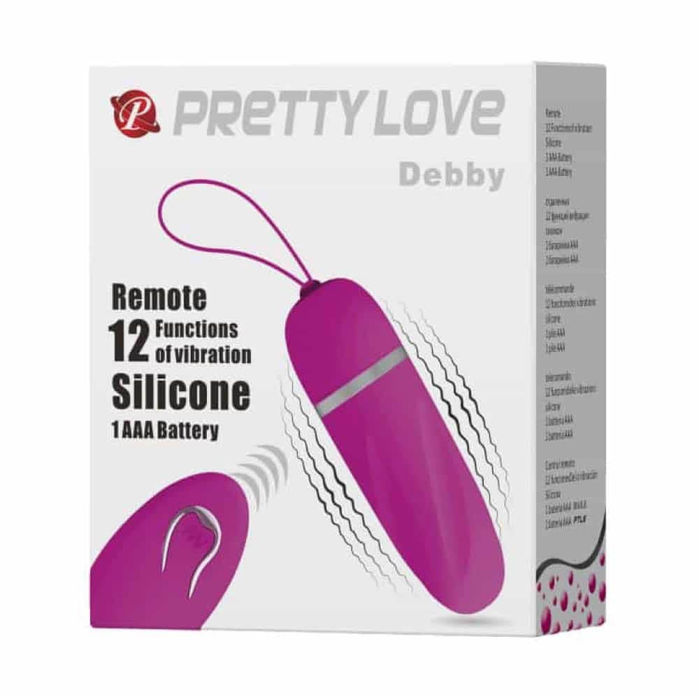 Debby - Ou vibrator cu telecomandă, 9.1 cm - detaliu 3