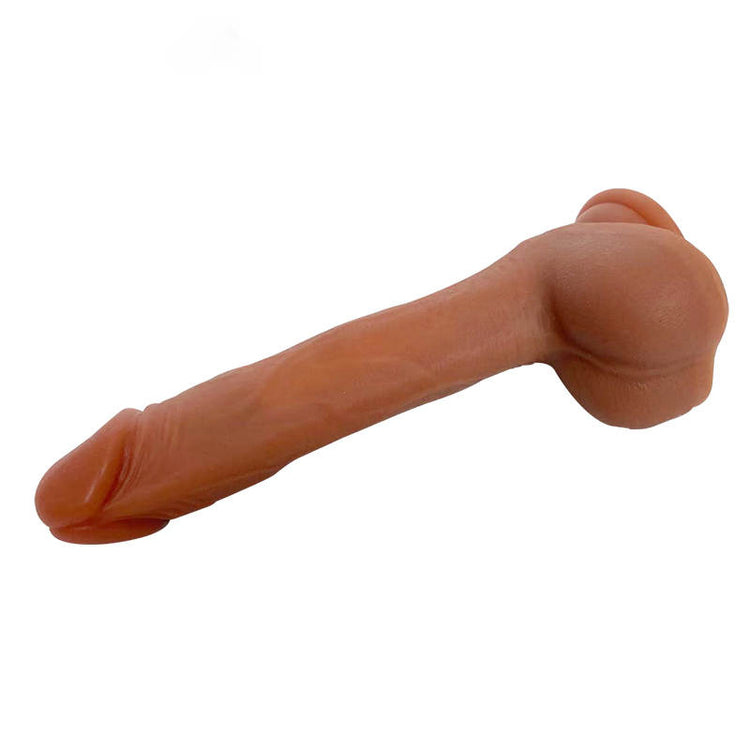 Dildo telescopic cu încălzire și vibrație remote