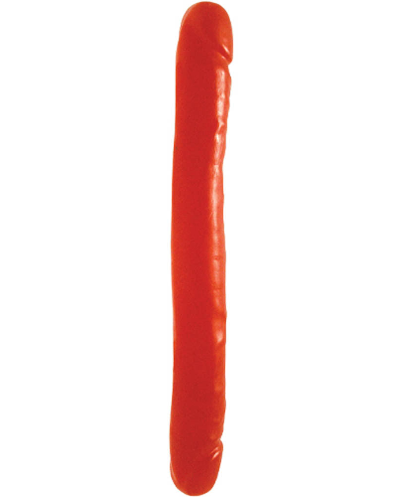 Double Dong - Dildo dublu, roșu, 30 cm - detaliu 1