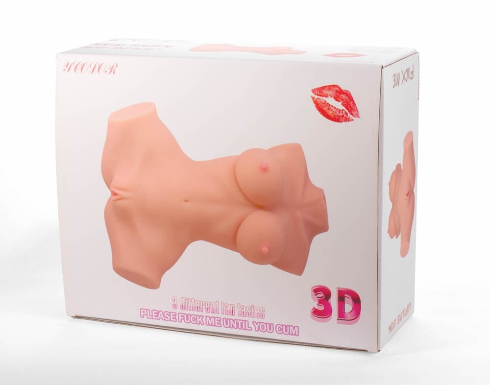Double Hole 3D III - Masturbator cu sâni, anus și vagin - detaliu 5