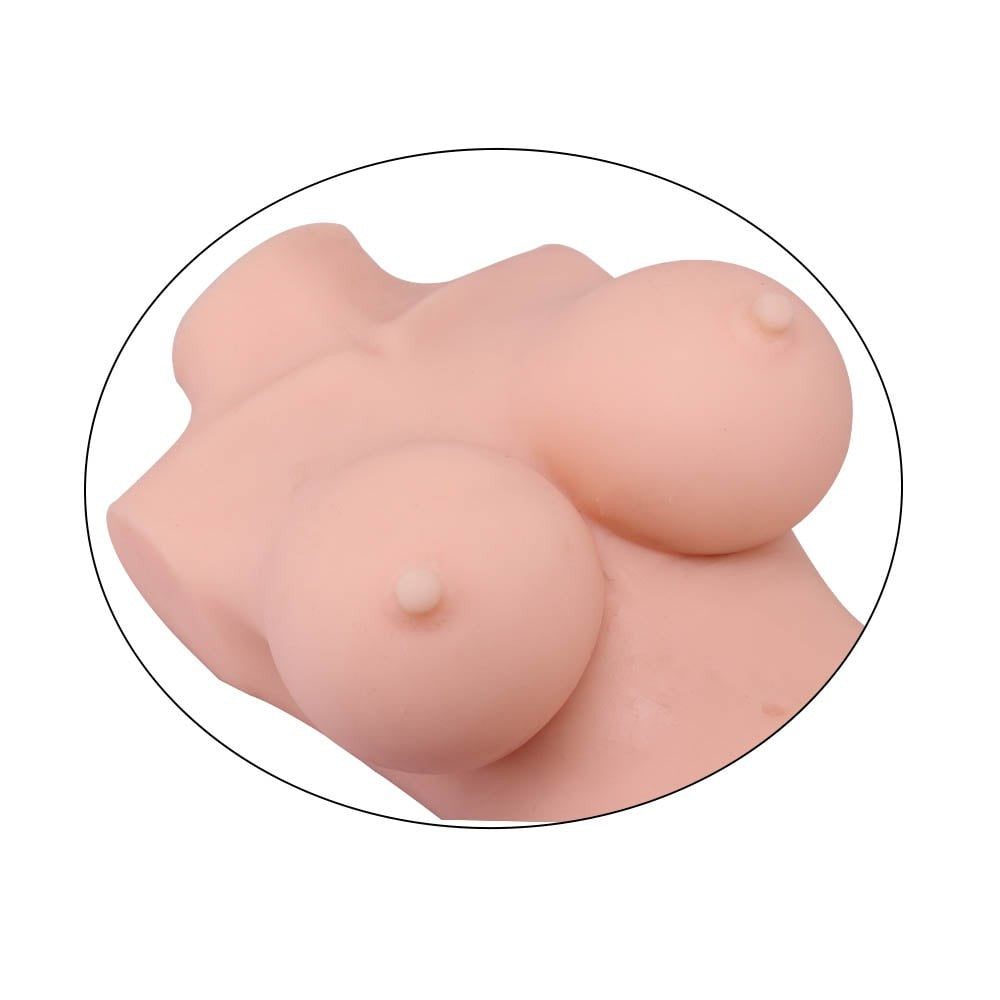 Double Hole 3D IV - Masturbator cu Sani, Anus si Vagin, 19x31 cm