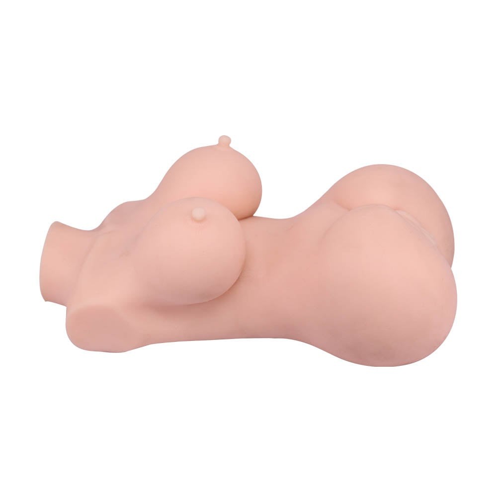 Double Hole 3D IV - Masturbator cu Sani, Anus si Vagin, 19x31 cm - detaliu 1