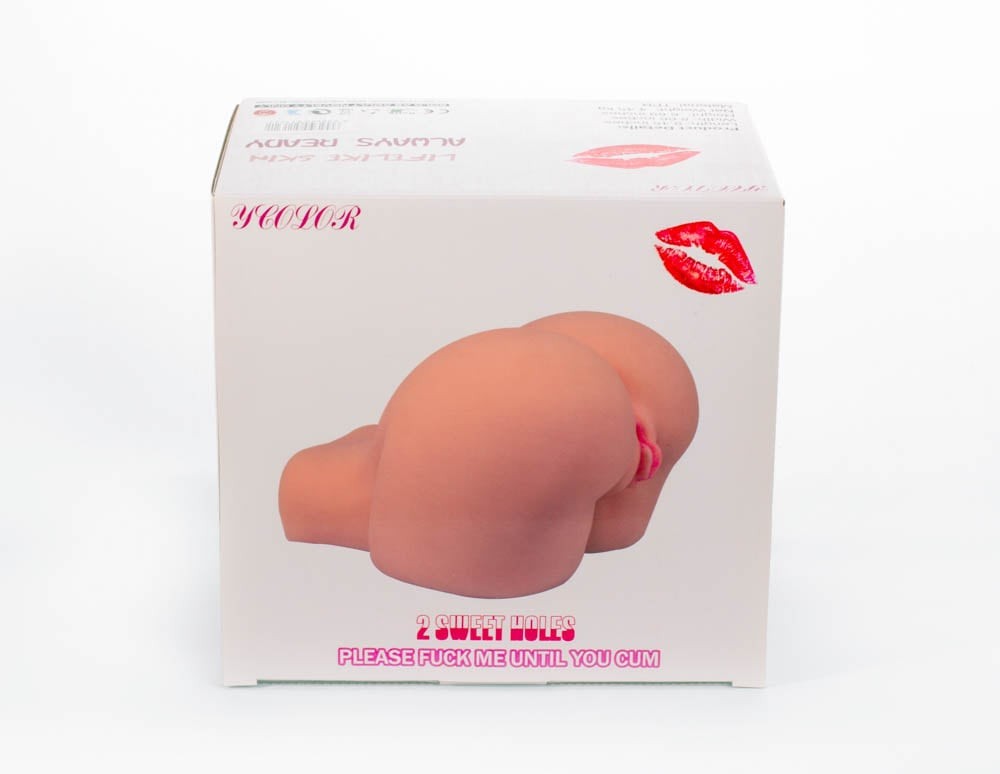 Double Hole IV - Masturbator Realistic Premium, 4,45 kg - detaliu 8