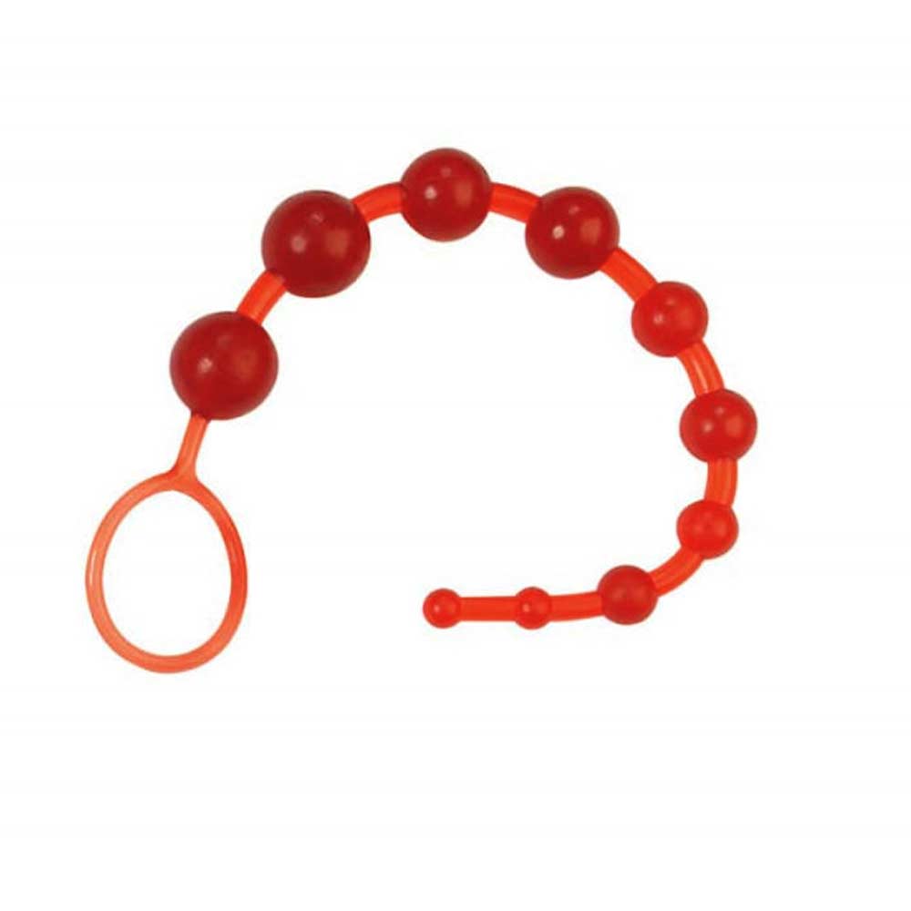 Dragonz Tale Anal Kugel Kette - Bile Anale, 30 cm - detaliu 1