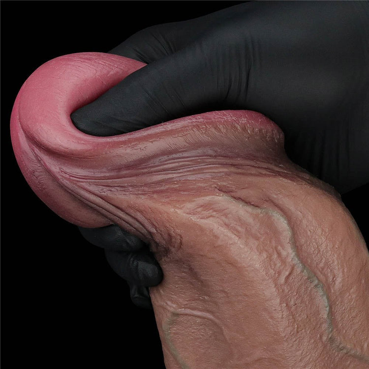 Dual Layered - Dildo silicon XXL, 33 cm - detaliu 3