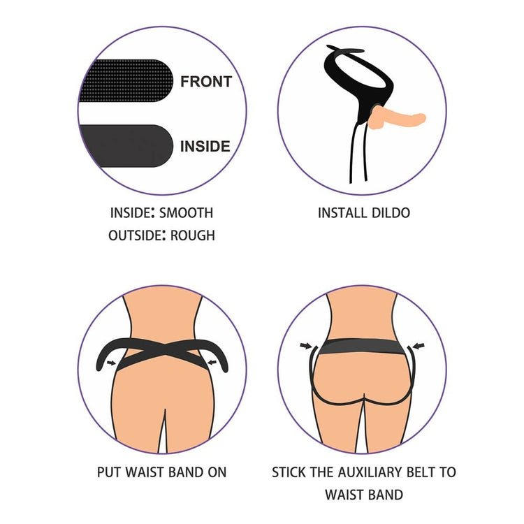 Easy Strap on Harness - Strap On - detaliu 10