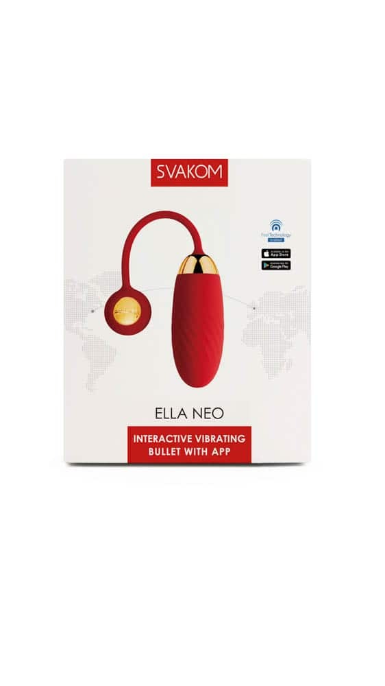 Ella Neo - Ou vibrator, 21 cm - detaliu 3