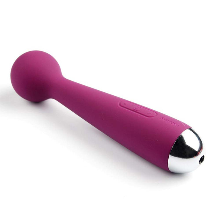 Emma Mini Violet - Vibrator pentru Masaj din Silicon, 16.5 cm - detaliu 1