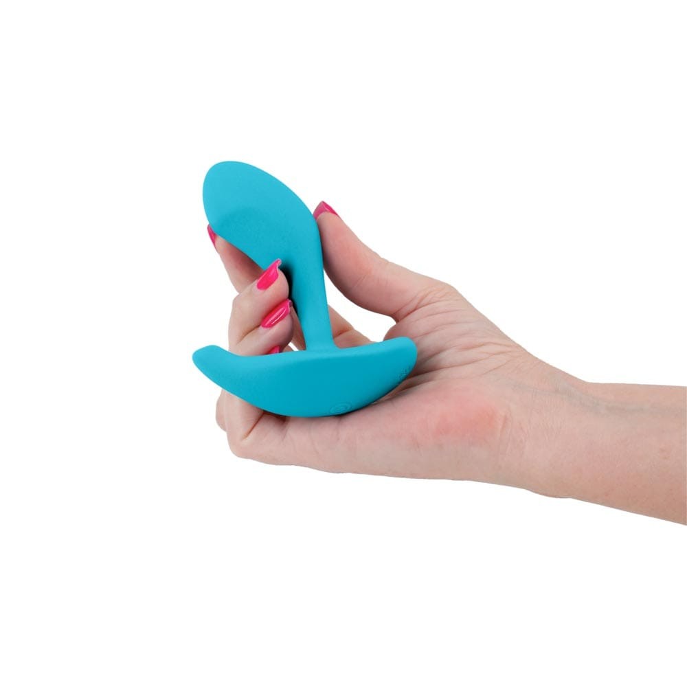 Eros - Vibrator mini, albastru, 11 cm - detaliu 3