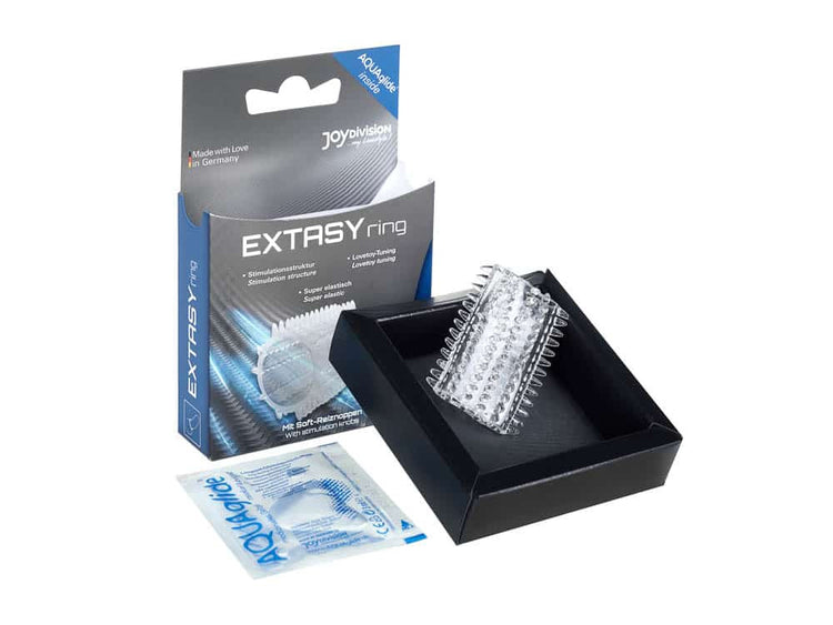 EXTASYring - Manson pentru Penis cu Striatii, 4 cm - detaliu 1