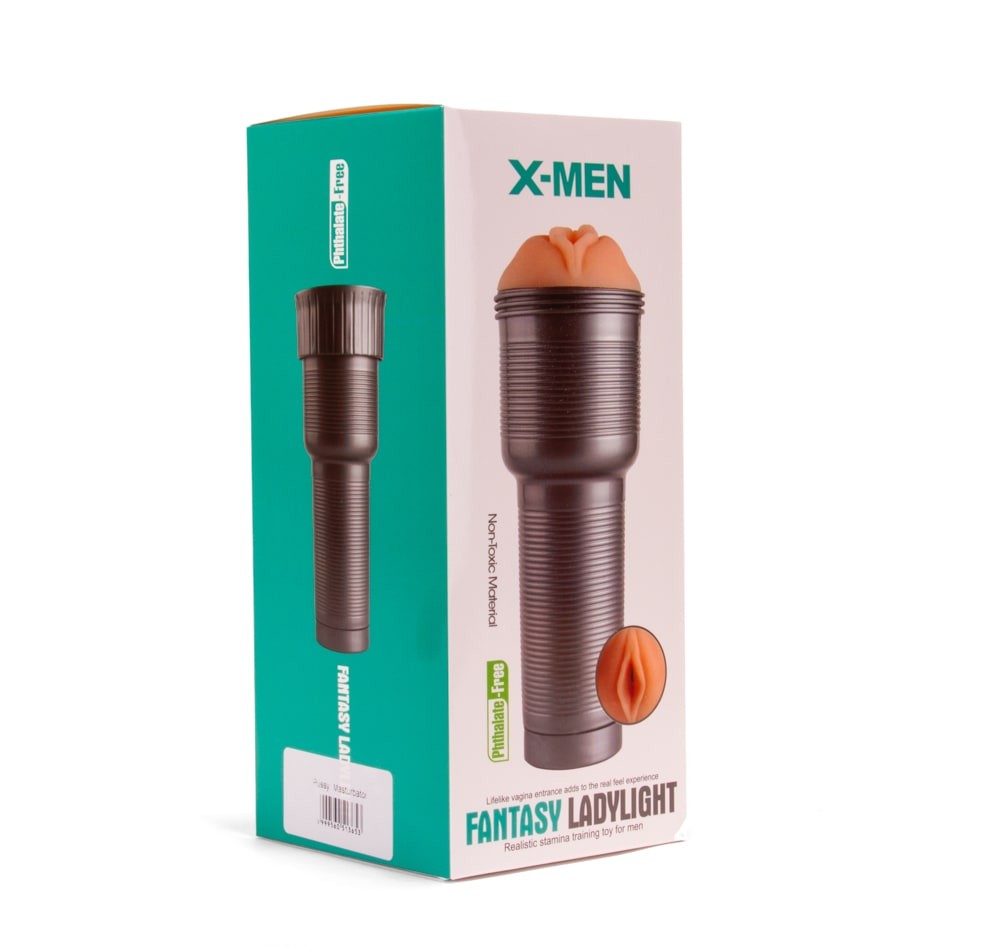 Fantezie X-MEN - Masturbator Forma Vagin 16.5 cm - detaliu 4
