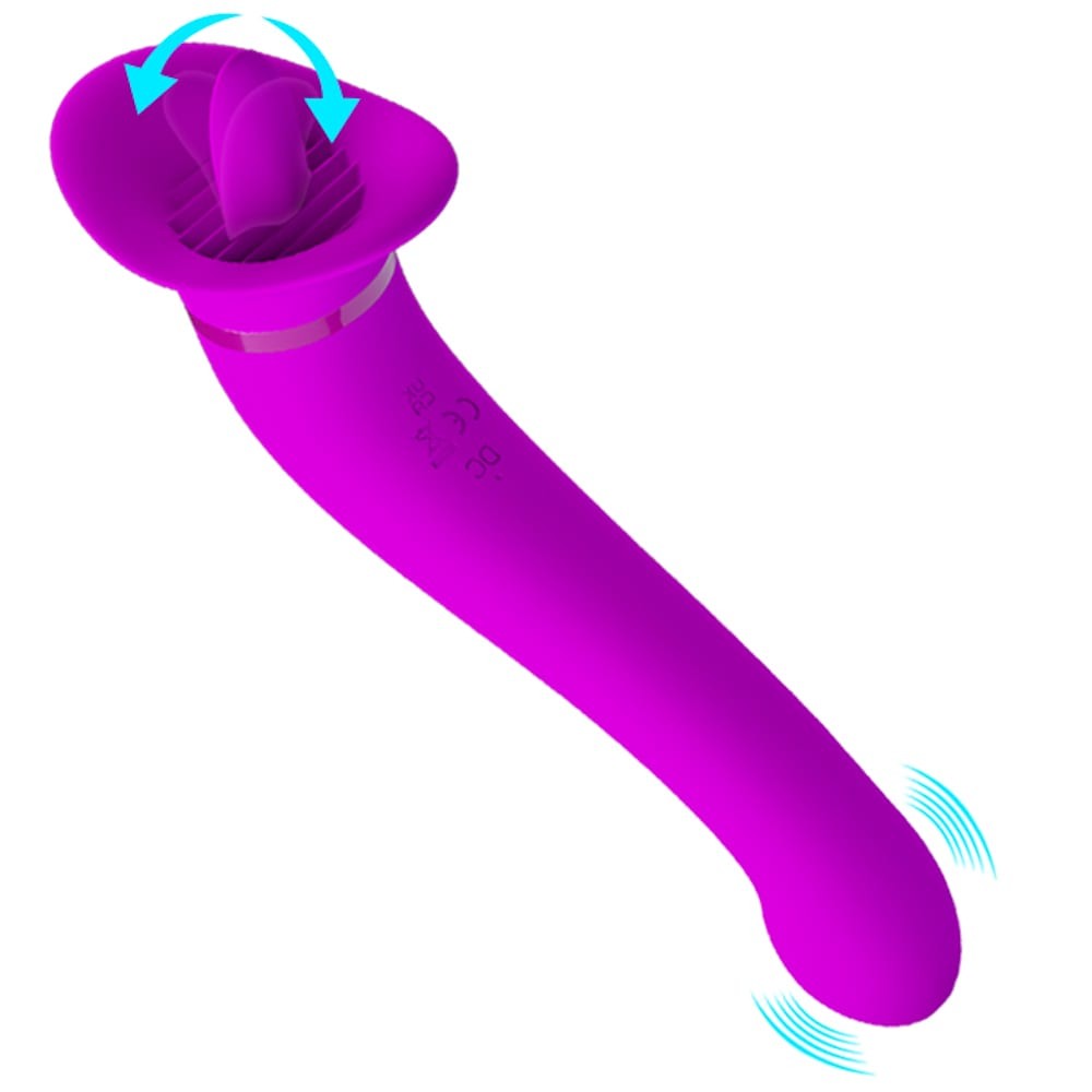 Faust - Vibrator cu limbă, 21.9 cm - detaliu 3
