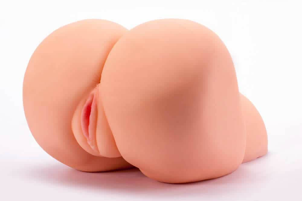 Fuck Me Bare - Masturbator Realistic cu Anus si Vagin, 25x18 cm - detaliu 1